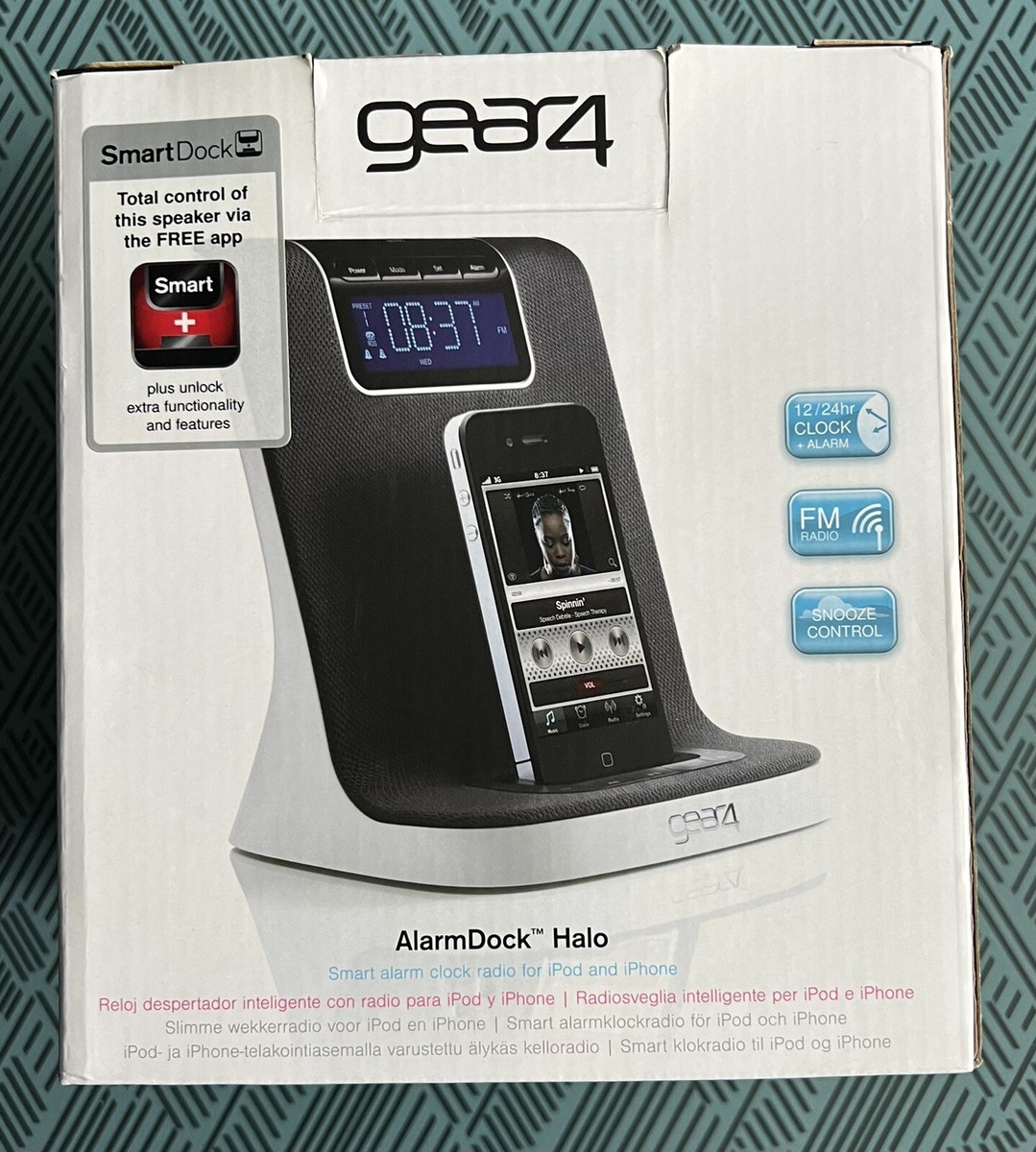 Gear4 AlarmDock for vintage (30 Pin Connector) UK