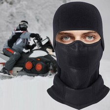 Winter Fleece Hat Face Neck Warmer for Cold Weather Windproof Balaclava Ski Mask