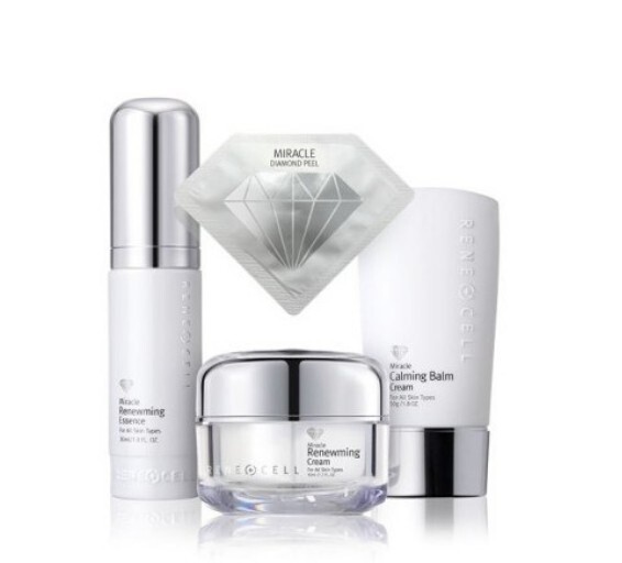 MIRACLE DIAMOND PEEL フェイスクリーム 2箱 Renecell Miracle Diamond