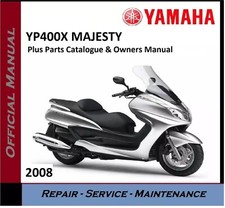 Yamaha YP400X YP400 YP 400 Majesty Workshop Service Repair Manual on USB