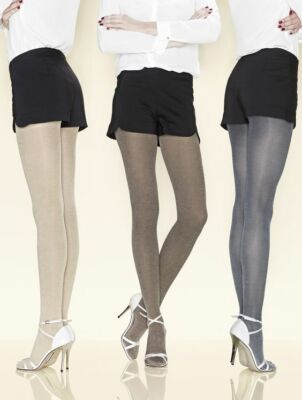 Collant GERBE ELANORE (dernière collection) 3 coloris 5 tailles. Cotton tights.