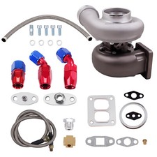 Gt45 Universal Turbocharger 1.05 Ar V-band T4 600hpoil Feedreturn Lines