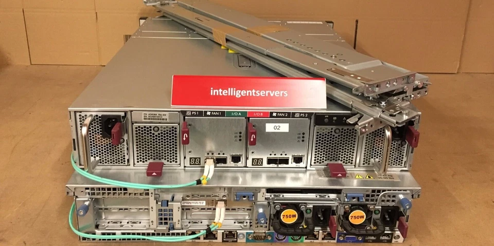 HP DL380 G7 2x E5640 64GB P410i 2x 146GB 2x 750W HP M6412A 7.2TB Fibre Enclosure - Image 3 of 3