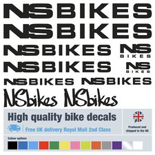 NS Bikes bike decals labels with free bike protection (25 pack) free delivery