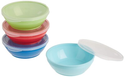 Nuk First Essentials Bunch-a-bowls, 4 Count   ''Colors May Vary''
