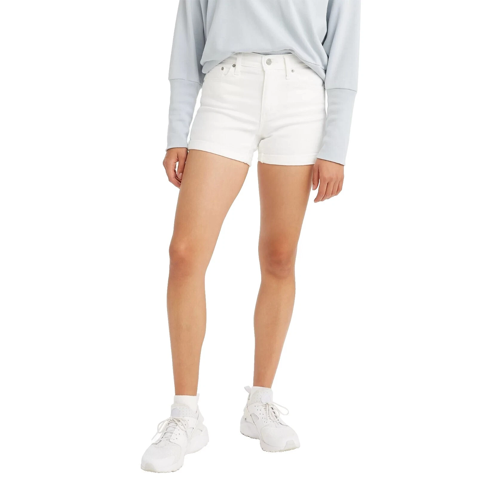 Pantalones cortos Levi's Mezcla algodón sólido para De mujer