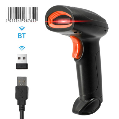 1D Barcode  2.4G +  + USB Wired Connection CCD Scanning P2F8