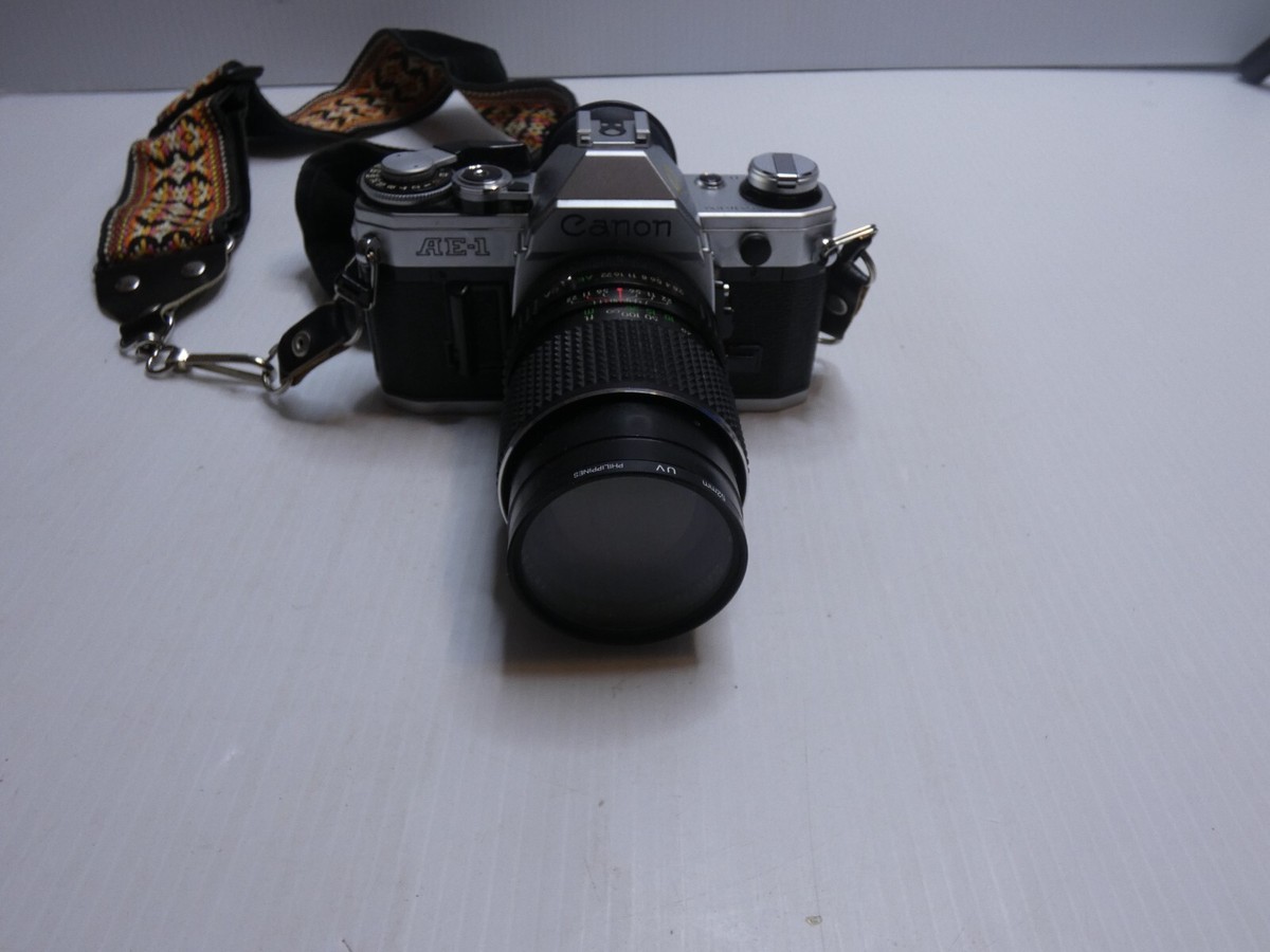 Canon AE-1 ダブルレンズセット　#9411 Vintage Canon AE-1 35mm Camera w Promaster 52mm Lens | eBay