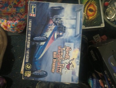 Revell Revell's Jungle Jim Rail Dragster 1/25 Scale Model Kit OPEN BOX 