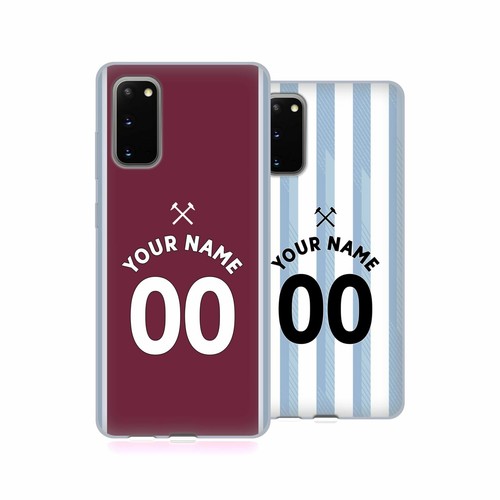 Personalised West Ham United Fc 21 22 Kit Soft Gel Case For Samsung Phones 1 Ebay
