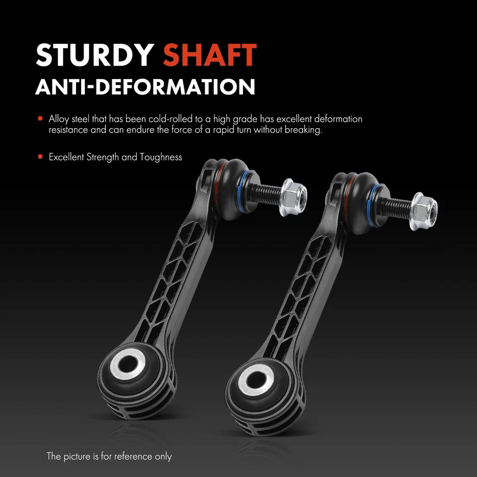 Barra estabilizadora trasera izquierda y derecha 2 piezas para BMW 740i 760i xDrive 750e xDrive Foto 4 de 4