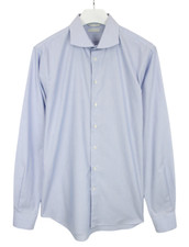 SUITSUPPLY Try On Extra Slim Fit Formal Shirt Men's 44.7/ 17 1/2 L Striped