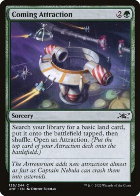 MTG Magic the Gathering Coming Attraction (135/689) Unfinity LP
