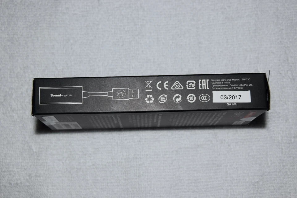 Creative Sound Blaster Play 3 Hi-Res USB DAC AMP Audio Adapter SB1730 For PC MAC - Image 4 of 4