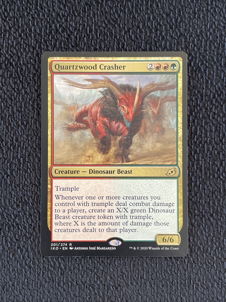 MTG Quartzwood Crasher  Ikoria: Lair of Behemoths Card # 201 | eBay