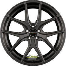 2x Borbet Y titan matt 20-Zoll 9.5x20 ET42 - LK5/112 ML66.5 Felge Alu