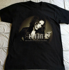 Ville Valo HIM Black Cotton T Shirt Size S M L 234XL NL2275