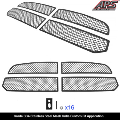APS Stainless Steel Billet Grille For Ram 1500 2013-2021 - Lower Bumper Insert