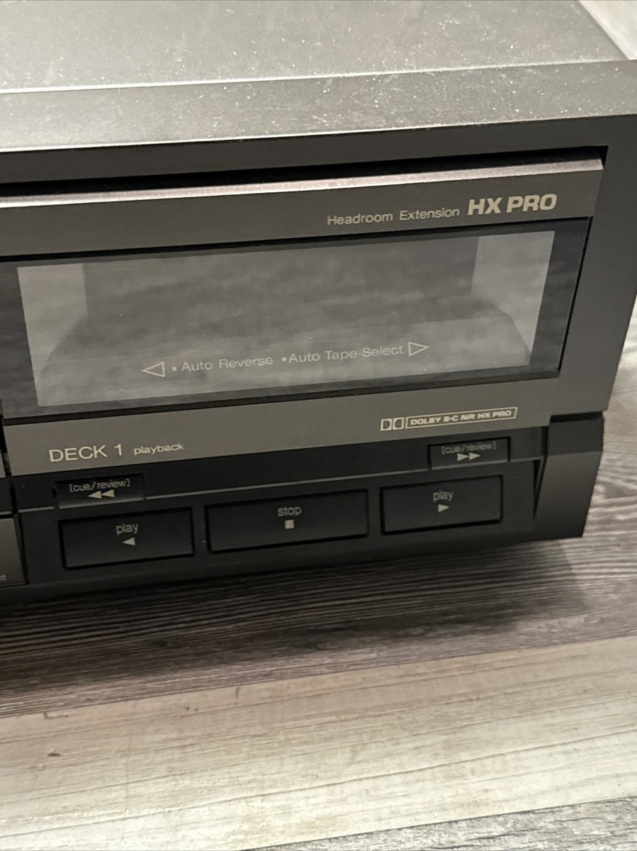 Technics RS-TR355 Double Dual Cassette Deck Auto Reverse Tested | eBay