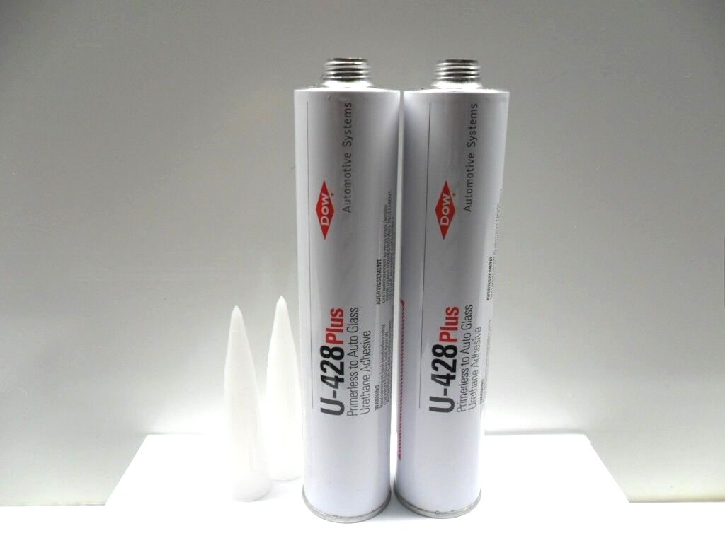 2 QTY DOW U428+ Windshield Urethane Primerless Adhesive Glue Sealant Window H/V eBay