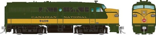 Rapido 37002 HO Alco FA1 - Standard DC Canadian National 9402 (grün, gelb) | Zustand: New