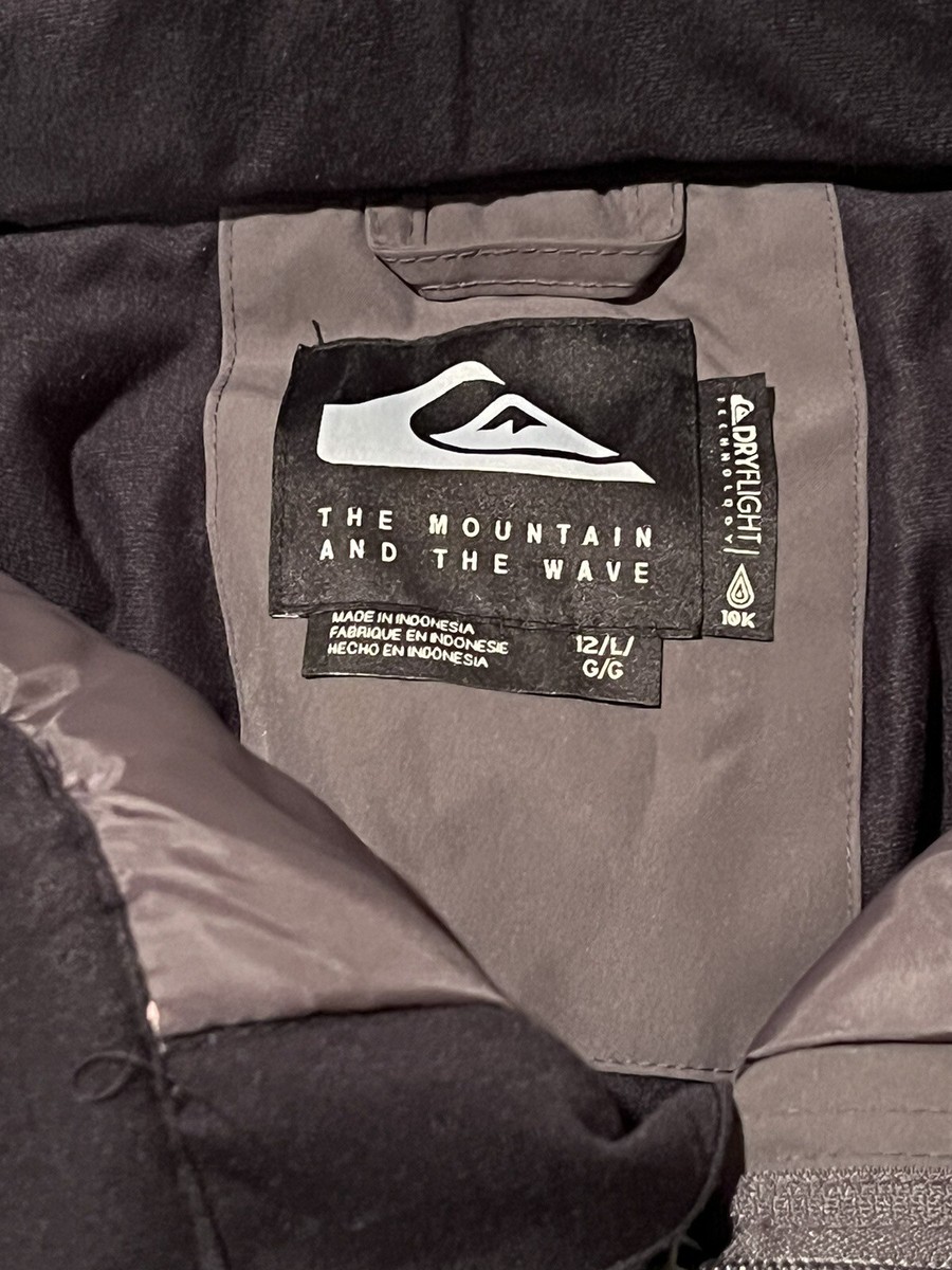 QUIKSILVER DryFlight Technology 10K Ski/Snowboard Snow Pants Kids