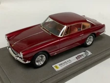 1/18 BBR Ferrari 250 GTE 2+2 Series I 1960 Rosso Rubio  Leather Base 63 pieces