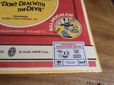Cuphead Vinyl Video Game Original Soundtrack 2xLP Record VGM | eBay UK