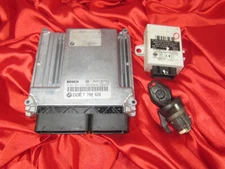 BMW E53 E83 X5 X3 series 3.0d M57N DIESEL ENGINE UNIT DDE EWS3+ KEY LOCK ECU SET