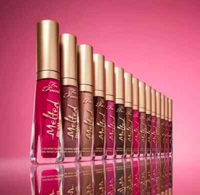 Too Faced Melted Matte Liquified Long Wear Lipstick .23 oz Pick Your Shade NIB
