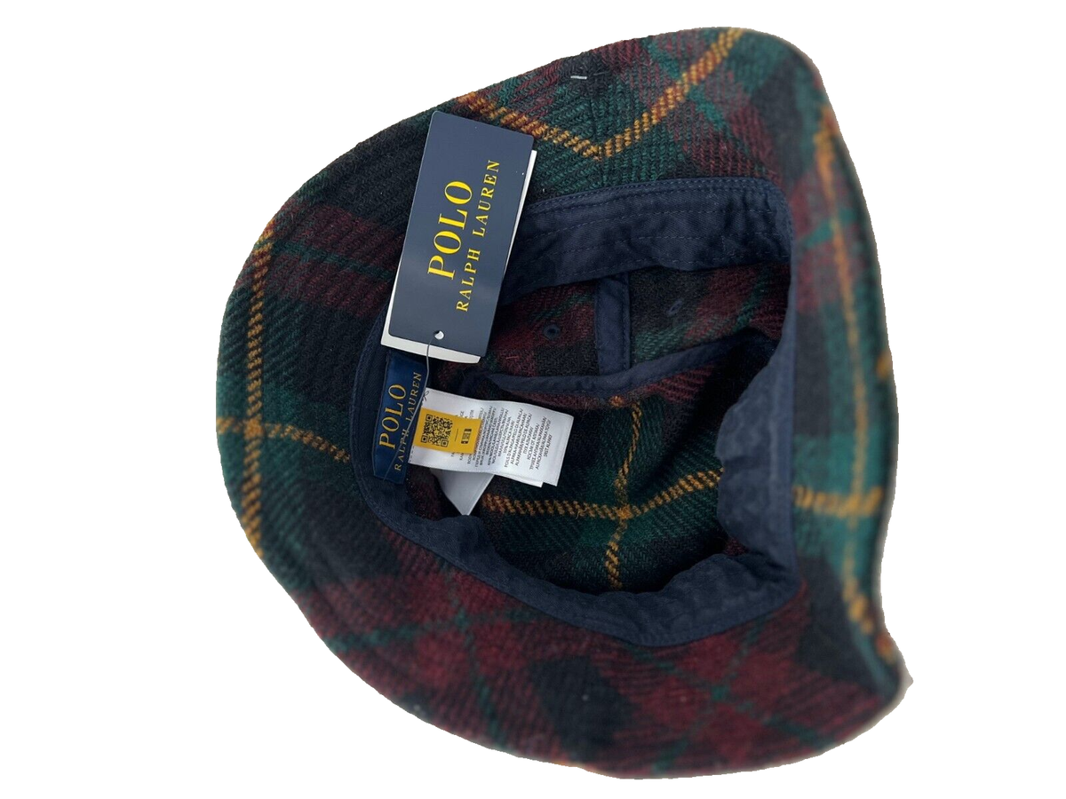 Polo Ralph Lauren Crest Wool Tweed Bucket Hat - Size Wmns size SMALL/MEDIUM Amazon.com: POLO RALPH LAUREN Men`s Signature Pony Cotton  main image 4