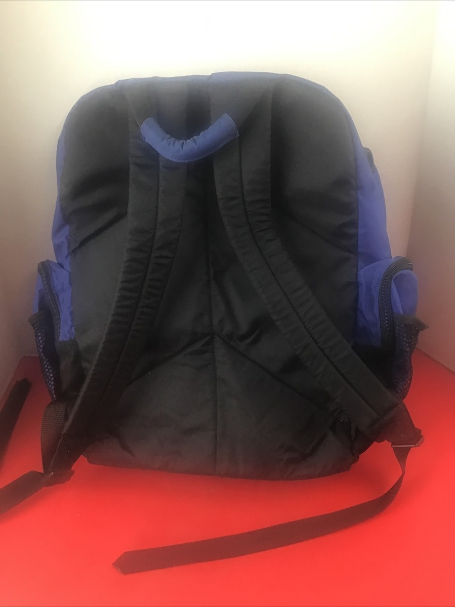 Eastport Outdoor Company Blue & Black Backpack. 16”X16” X8” | eBay