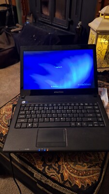 Emachines D 528 laptop. Intel Celeron. 4G Ram BAD HDD FOR PARTS ONLY NO ...