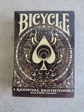 NEW 2012 BICYCLE KARNIVAL EARTHTONE9 DECK PLAYING CARDS LIMITED EDITION
