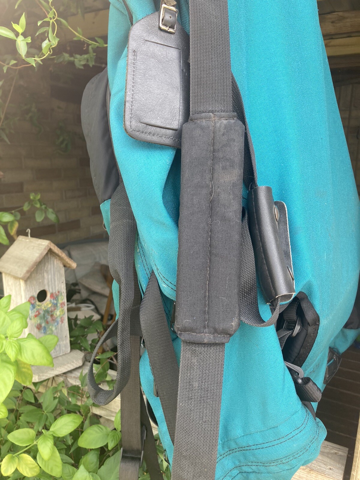 RARE VTG Jansport World Traveler Backpack Duffel Bag & Removable Small