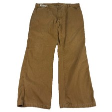 Vintage Men  s Carpenter Canvas Brown Dickies Pants - Size 40 X 34 - Cotton Blend