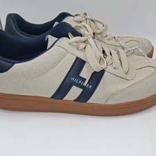 Tommy Hilfiger Para Mujer Tenis Lona Tostada Zapatos Talla 9.5M