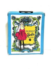 VINTAGE THE WORLD OF BARBIE  FRIENDS CARRYING DOLL CASE 1968 MATTEL CARRY
