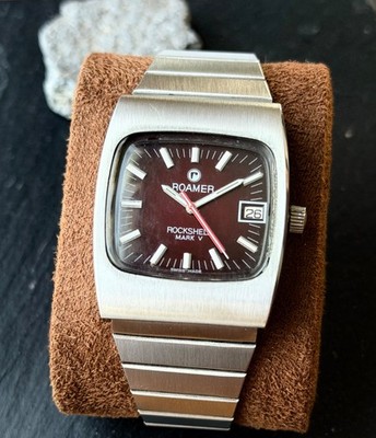ROAMER ROCKSHELL MARK V AUTOMATIC MOD.522-9120.620 SWISS MEN'S FULL WORKING VTG.