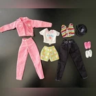 Vintage 90s Mattel Barbie Jean Fashions Gift Pack Clothing Incomplete Set