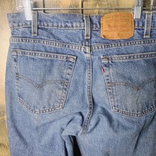 Vintage 512 Levi's 32x30 Made In USA Tapered Fit Read Description 90s Cowboy
