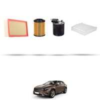 Hoffcar Wartungskit - 4 Filter FüR Mercedes GLA (X156) GLA 200 CDI 100KW Ab 2