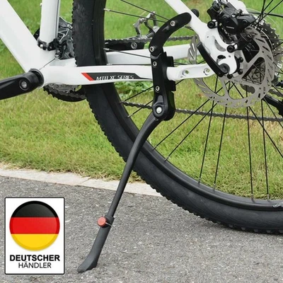 MARKENLOS Fahrrad Seitenständer Fahrradständer 24 26 28 " Zoll Hinterbauständer MTB Neu