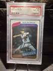 🔥 1980 Topps #580 Nolan Ryan -PSA 8 NM-MT- HALL OF FAME LEGEND 🔥