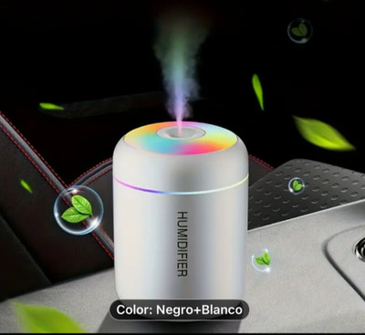 Humidificador de Aromaterapia Portátil USB, Difusor de Aceite Esencial,luces led