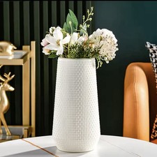 1PCS Nortic Plastics Flower Vase Arrange Vases  Imitation Ceramic Vase 
