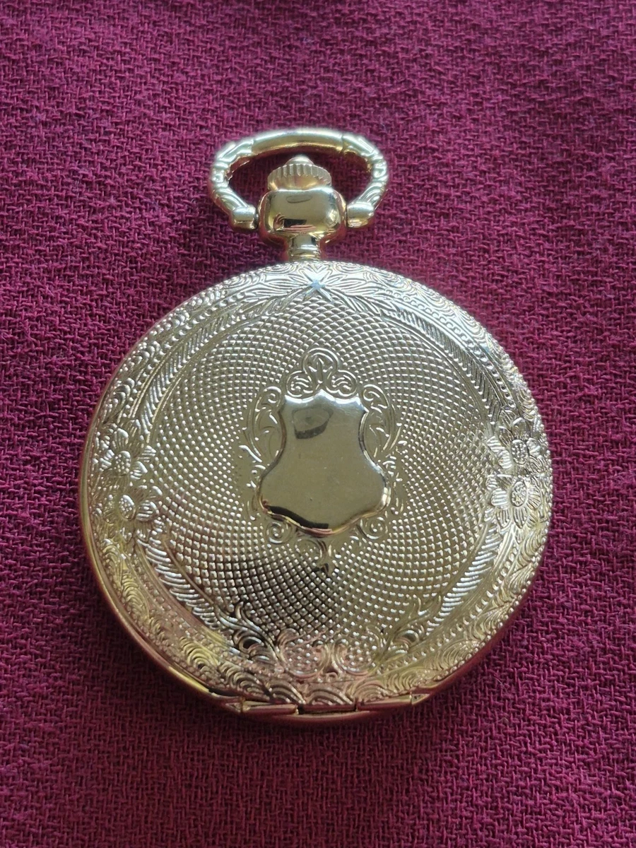 Reloj Bolsillo Hunter Sekonda Completo, Cuarzo.Necesita Batería Nueva.
