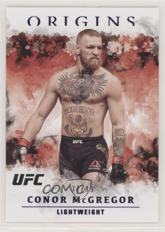 2021 Panini Chronicles UFC Origins Purple 34/49 Conor McGregor #38 ux8