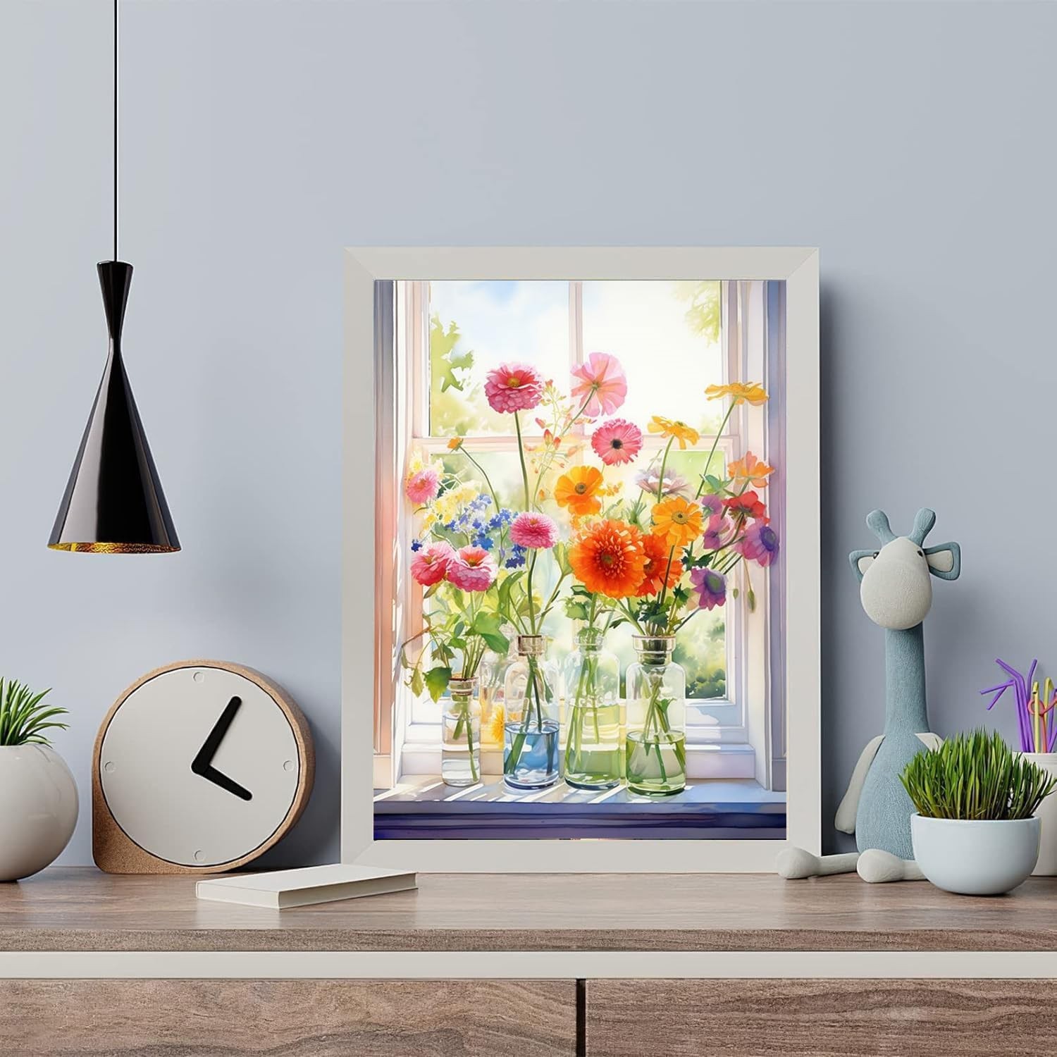 Flowers Paint by Numbers Kit for Adults-Flower Adult 16X20inch, MT20322-US 