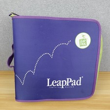 Leap Frog LeapPad Learning System Lot w/ 5 Books, 4 Cartridges and Bag